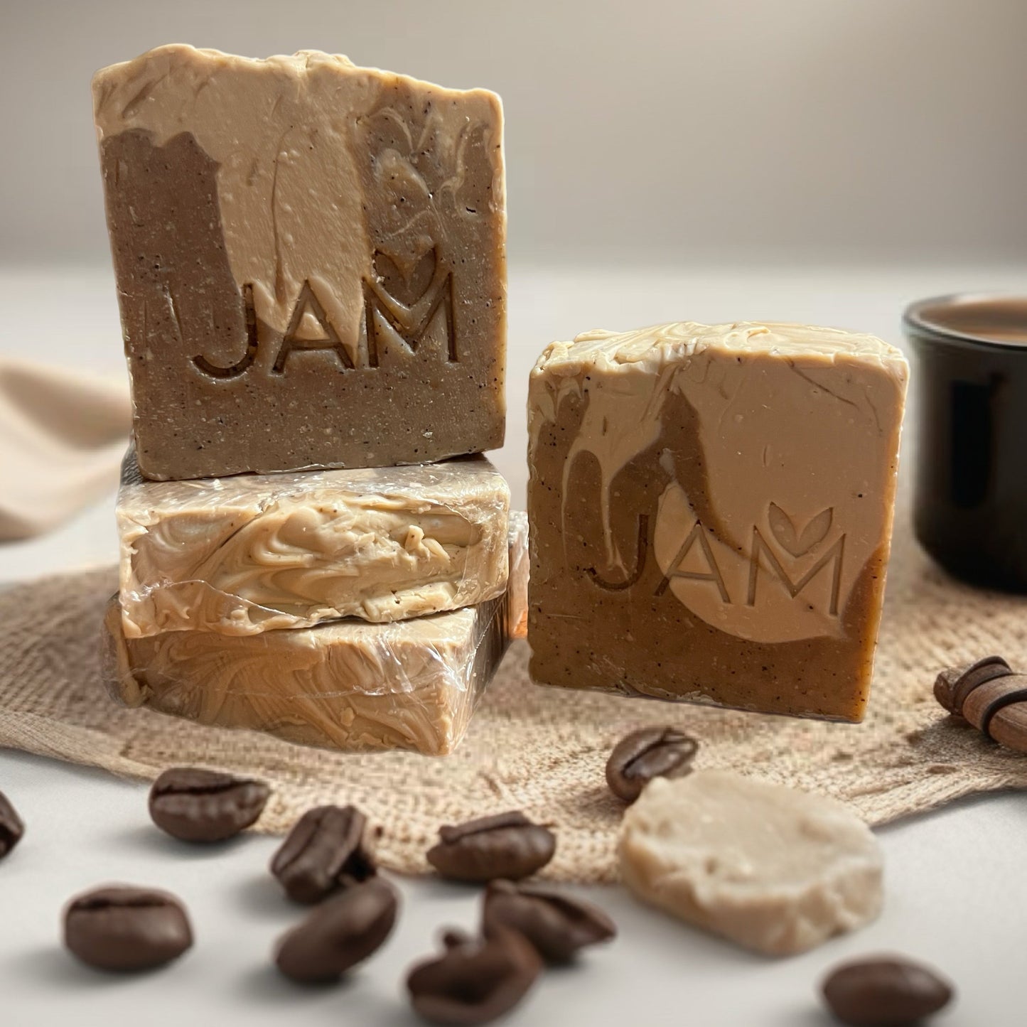 Jabón Artesanal Caramel Coffee