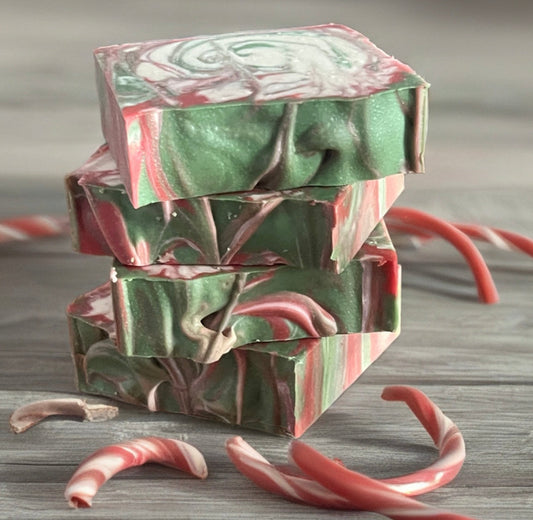 Jabón Artesanal Candy Cane