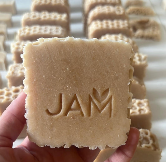 Jabón Artesanal de avena, leche y miel
