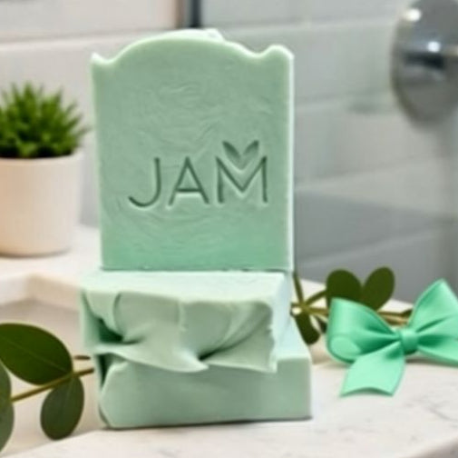 Jabón Artesanal de Menta y Eucalipto